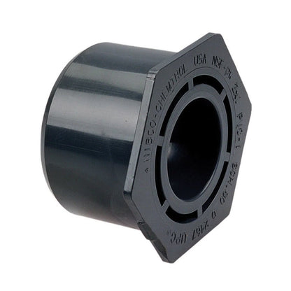 Bushing, 3 x 1 in, Spigot x Socket, SCH 80/XH, PVC
