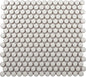 BG PEARL WHITE PENNY ROUND 12X12 MOSAIC