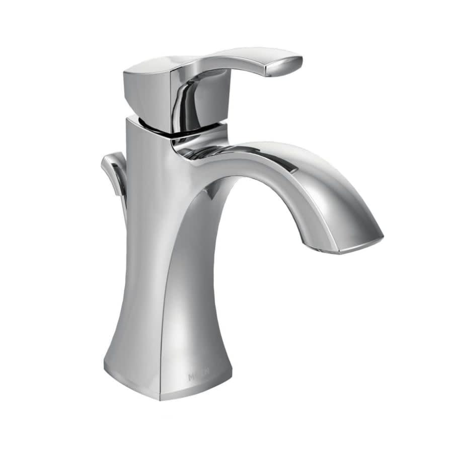 Voss Single Handle Single Hole Bathroom Faucet - Valve Included