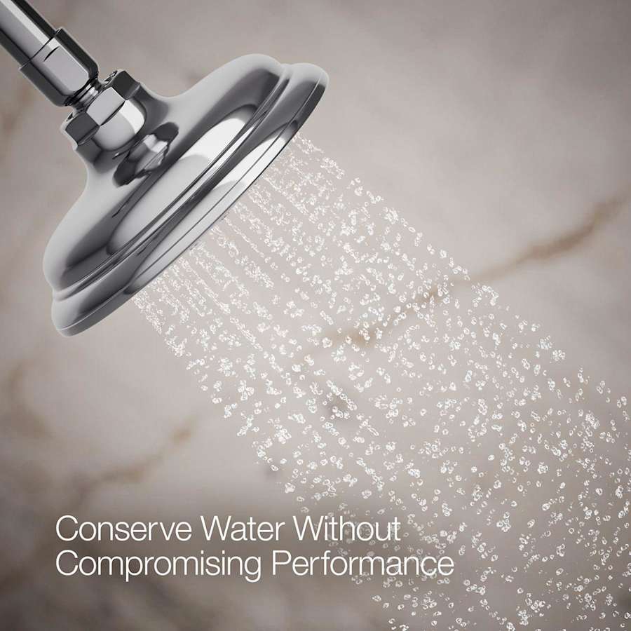 Artifacts 2.5 GPM Single Function Shower Head with Katalyst Air-Induction Technology