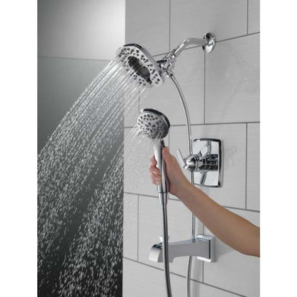Ashlyn Monitor 17 Series Dual Function Pressure Balanced Tub and Shower with In2ition and Integrated Volume Control - Less Rough-In Valve
