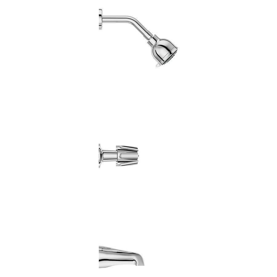 Pfirst Series™ Pressure Balanced Tub & Shower Trim, Polished Chrome