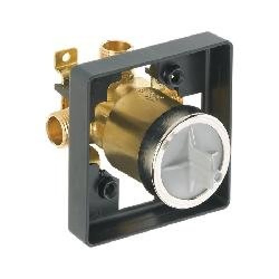 Universal High Flow Shower Rough-In Valve Body, Forged Brass Body