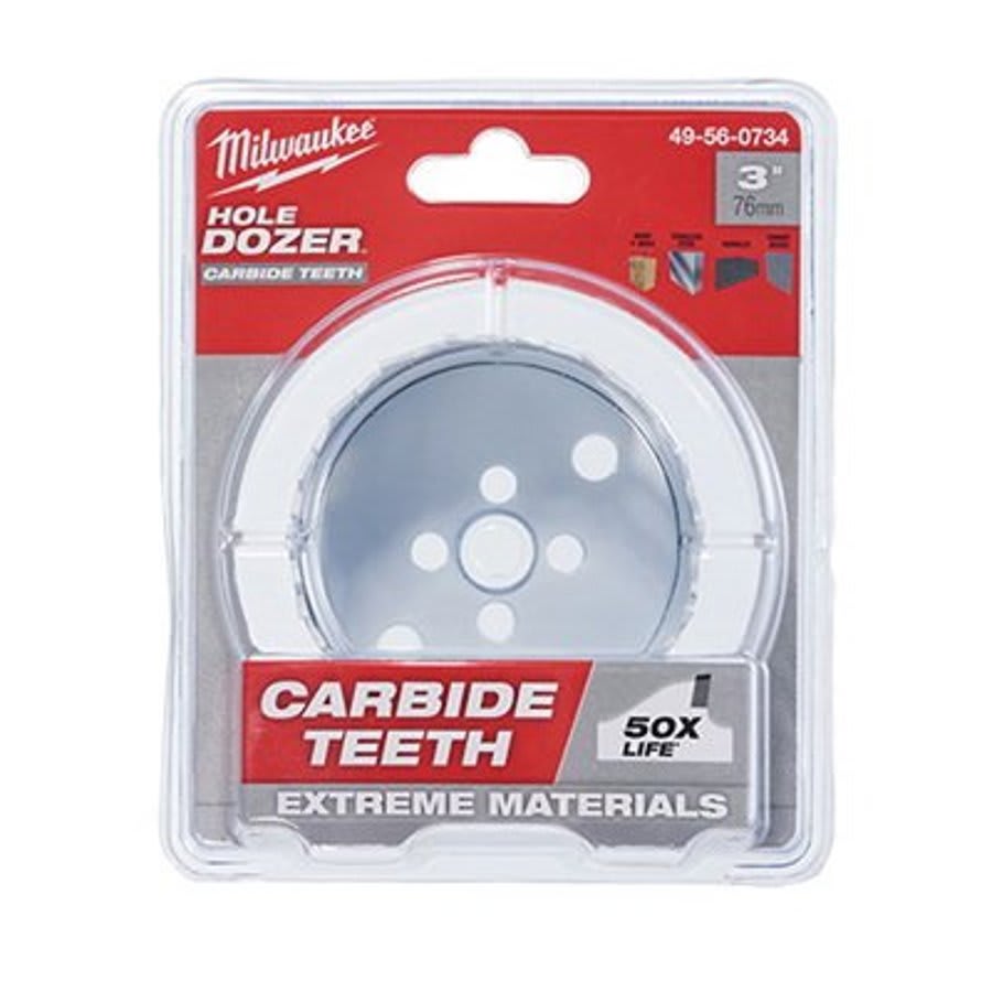 Hole Dozer™ Hole Dozer™ 49-56 Hole Saw, 3 in Dia, Carbide Cutting Edge