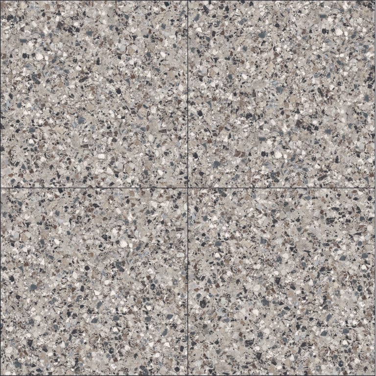 MILZETTI PEBBLE SILVR BR 47X47