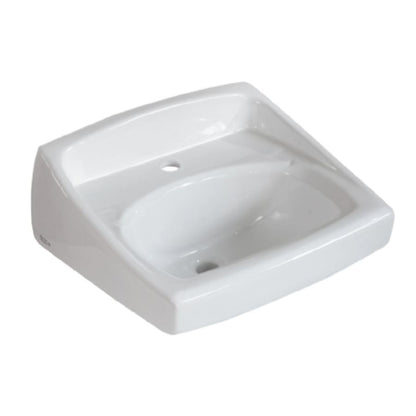 Lucerne 20-1/2" Wall Mounted Porcelain Bathroom Sink