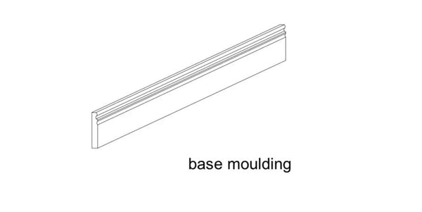 Furniture Base Moulding - 4 1/2"W x 120"H x 3/4"D