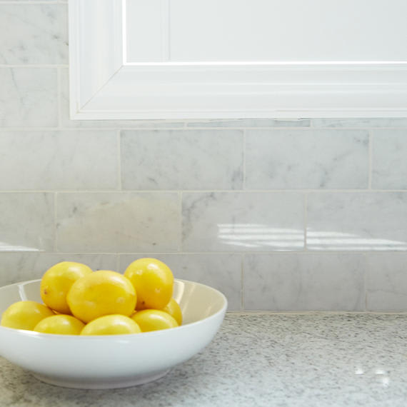 Marble Carrara White Square 18X18 Polished