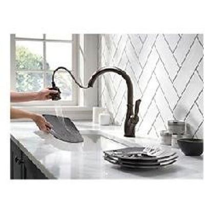 Leland® Kitchen Faucet, Deck Mount, ADA, 1 Lever Handle, 1 or 3-Hole, Venetian Bronze
