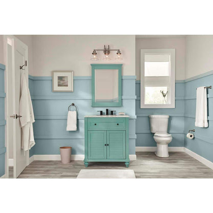 2-piece 1.1 GPF/1.6 GPF High Efficiency Dual Flush Complete Elongated Toilet in White, Seat Included