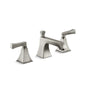 Memoirs® Widespread Lavatory Faucet, ADA, 2 Handle, 3-Hole, 1.2 gpm, Vibrant Brushed Nickel
