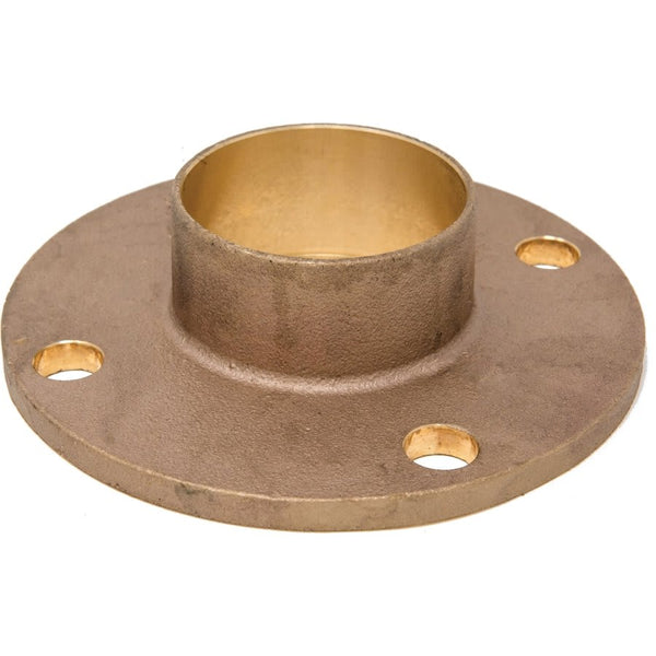 150 lb Flange, 1 in, C x Bolt Pattern, Cast Brass