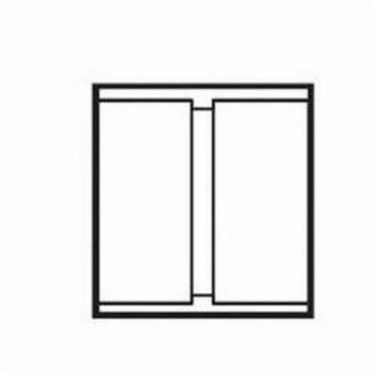 DWV Coupling, 1-1/2 in, Hub, ABS