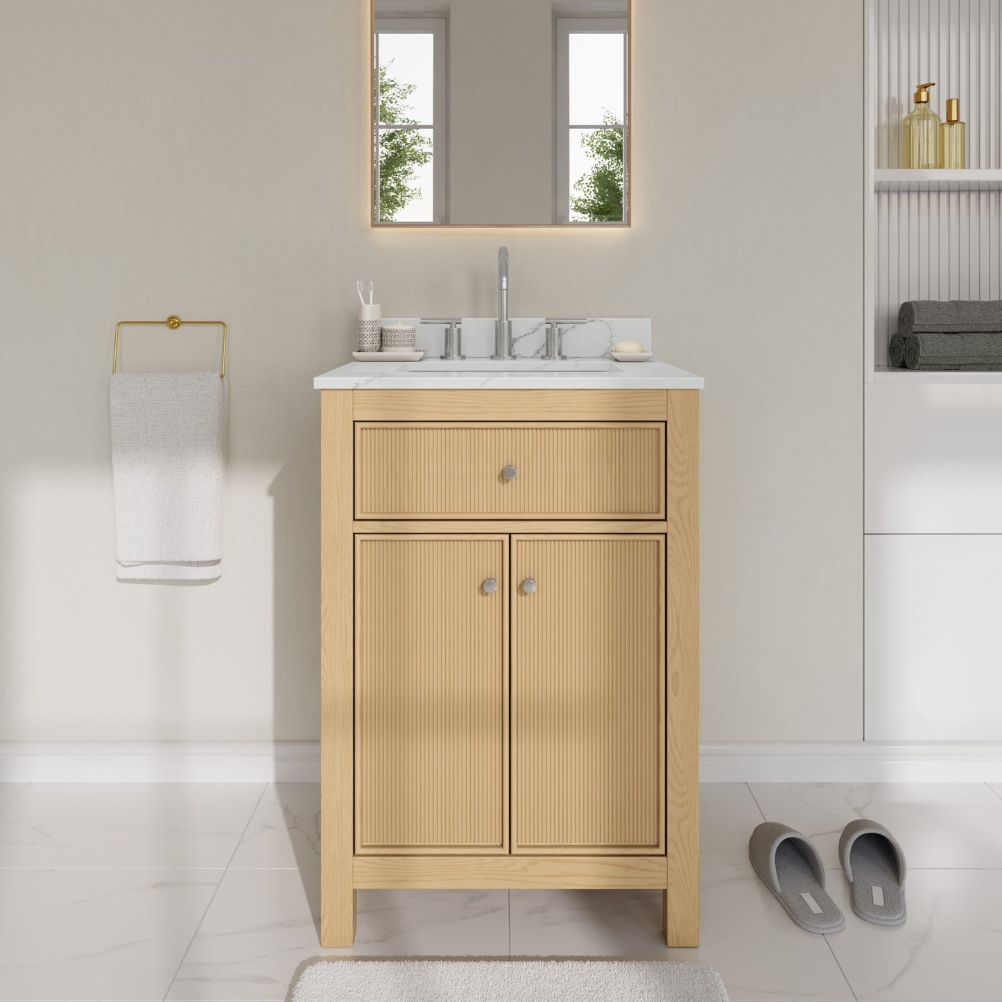 Pendry Single Bathroom Vanity - 24W x 35H x 22D