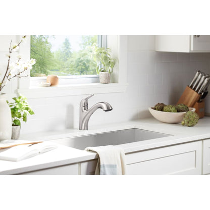 Jolt 1.5 GPM Single Hole Pull Out Kitchen Faucet