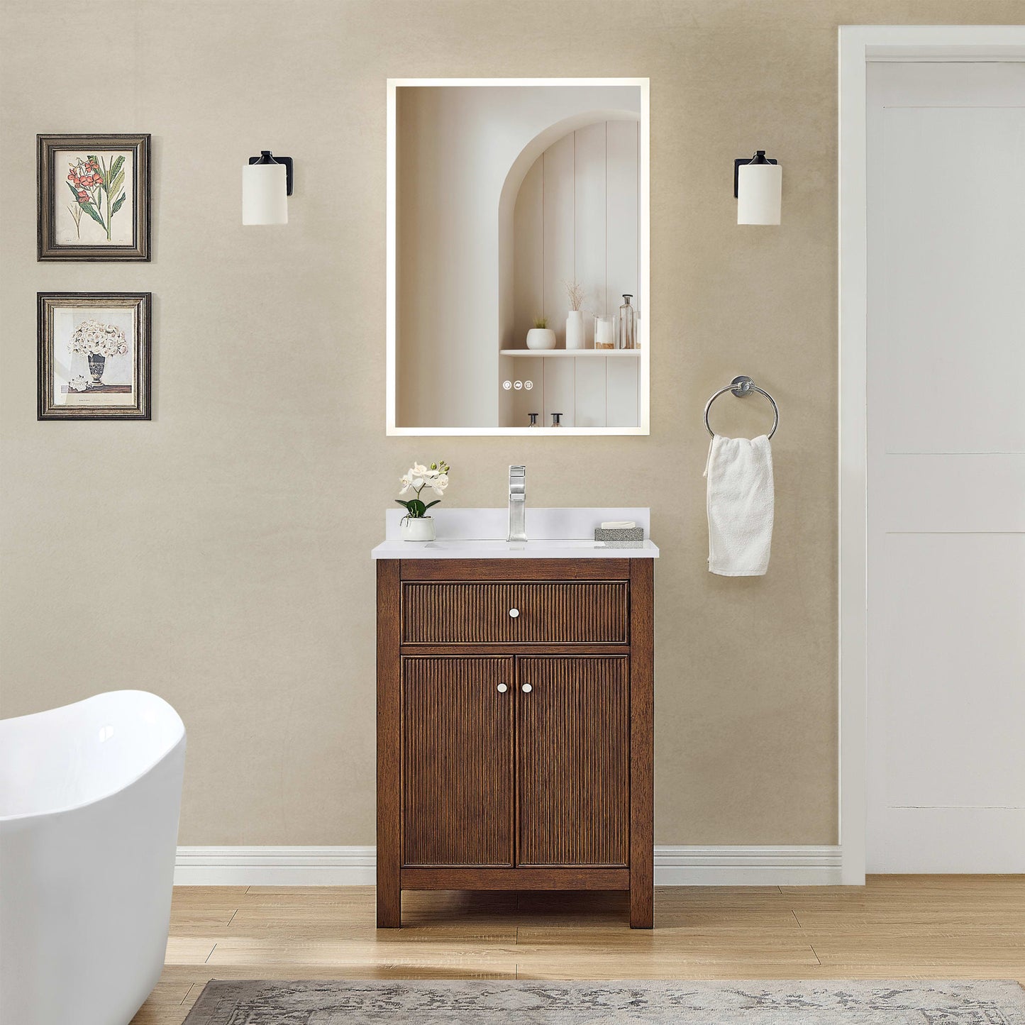 Pendry Single Bathroom Vanity - 24W x 35H x 22D