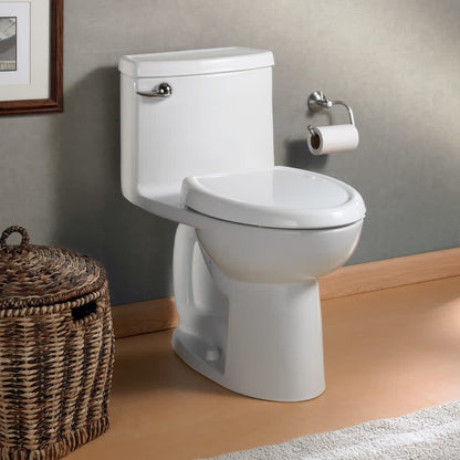 Cadet 3 Elongated Compact One-Piece Toilet with EverClean Surface and Right Height Bowl - Includes Slow-Close Seat