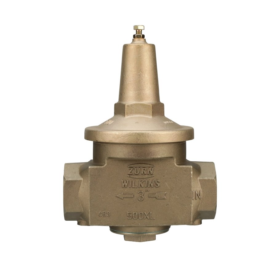 Pressure Reducing Valve, 3 in, FNPT, Bronze