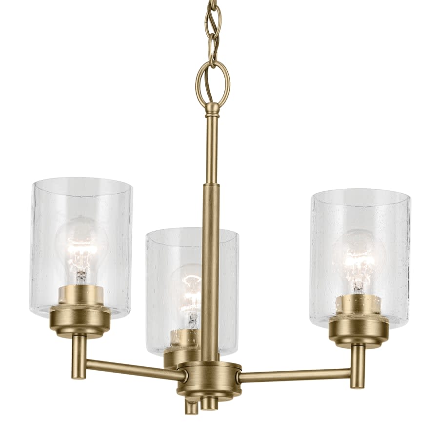 Winslow 3 Light 18" Wide Chandelier