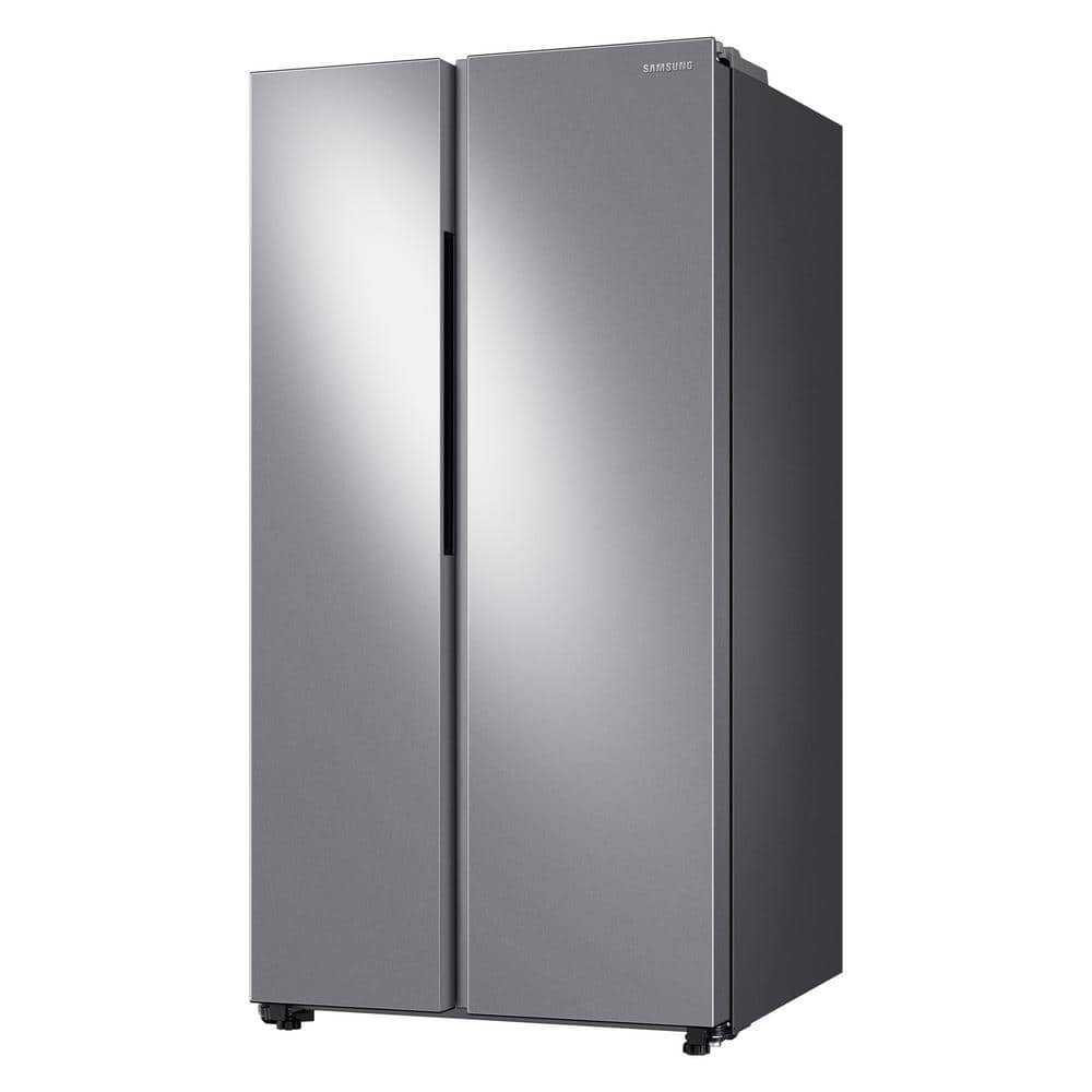 28Cuft Sxs Refrigerator With Ice Maker Stainless Steel