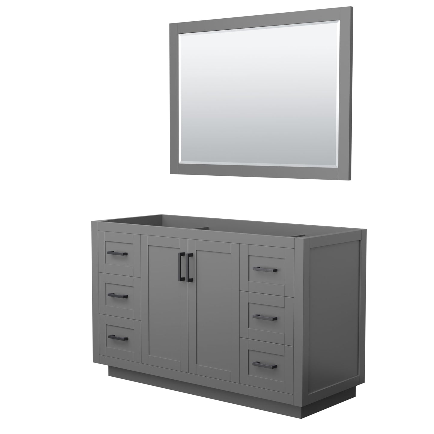Miranda Single Bathroom Vanity - 53.25W x 33H x 21.75D