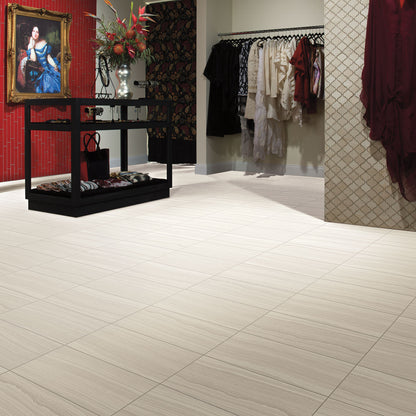 Linden Point Bianco Rectangle 12X24 Matte