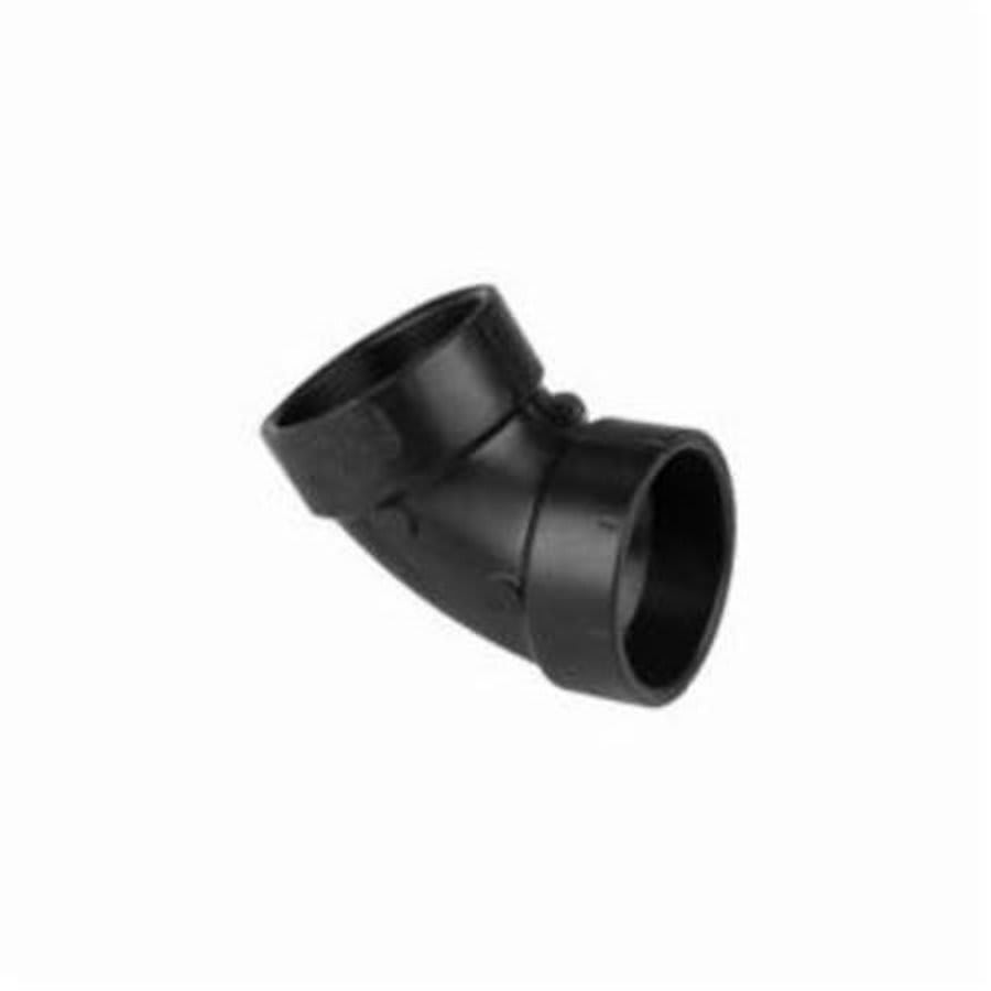 DWV 60 deg Elbow, 3 in, Hub, ABS