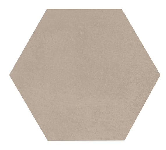 Moroccan Concrete Taupe Hexagon 8X9 Matte