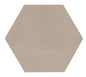 Moroccan Concrete Taupe Hexagon 8X9 Matte