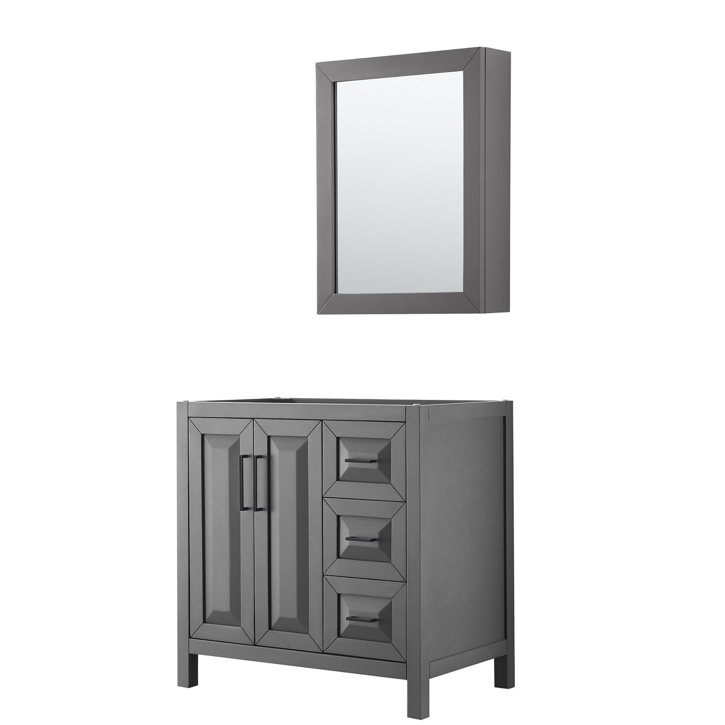 Daria Single Bathroom Vanity - 35W x 35H x 21.5D