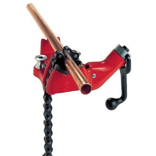 BC210A Top Screw Bench Chain Vise, 1/8 to 2-1/2 in Pipe