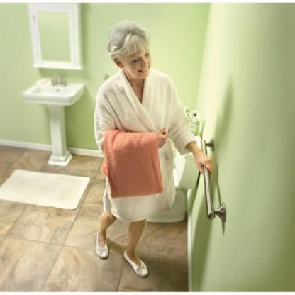 Secure Mount Wall Anchor, Stainless Steel, Polished Chrome