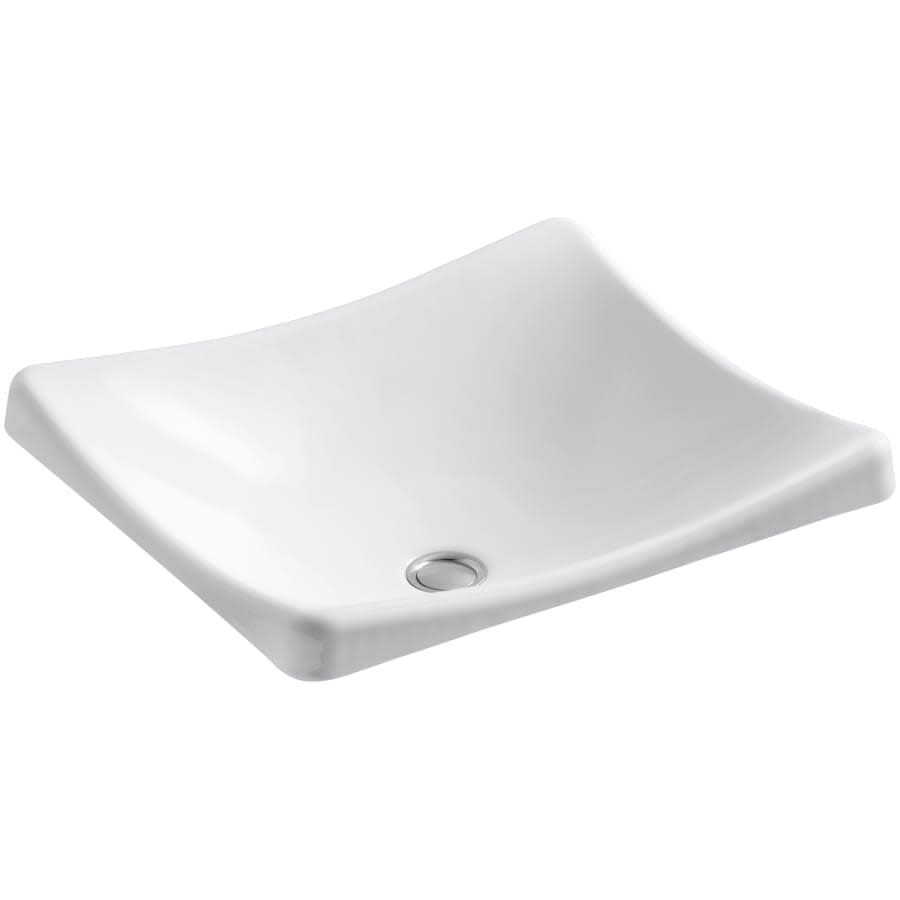 DemiLav 18-1/4" Enameled Cast Iron Wading Pool Bathroom Sink