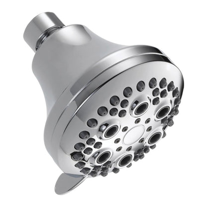 Multi Function Shower Head, ADA, 3-23/64 in Dia, 1.75 gpm, Chrome