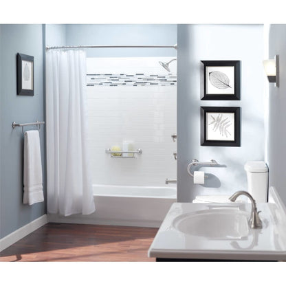 16" x 1" Grab Bar with Integrated Shelf from the Home Care Collection