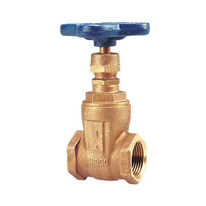 113 Non-Rising Stem Gate Valve, 1/2 in, FNPT, Bronze