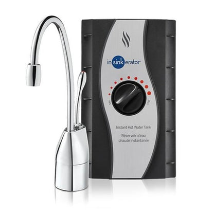 Instant Hot Water Dispenser Faucet, Premier® Gooseneck Swivel Spout, Polished Chrome, 1 Handles