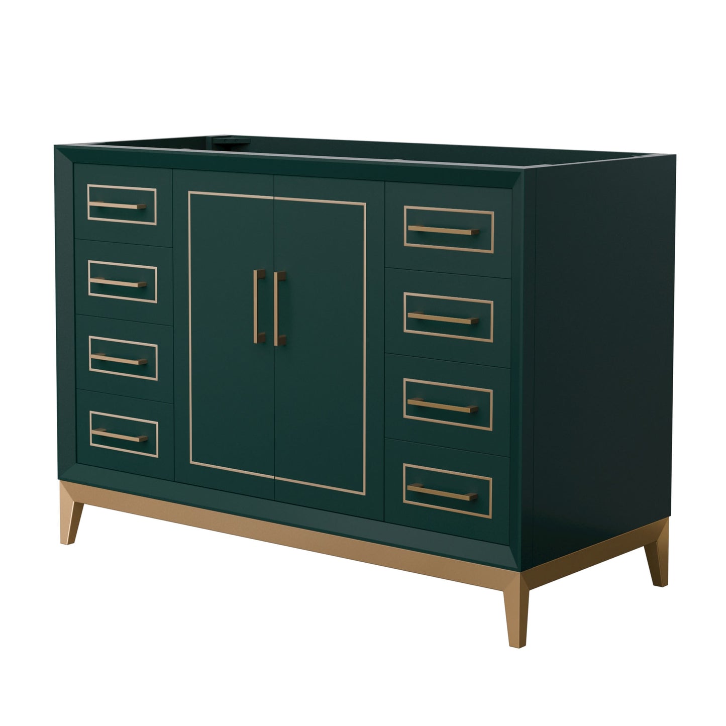 Marlena Single Bathroom Vanity - 47.75W x 34.5H x 21.75D