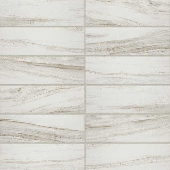 Platinum Calacatta Sky Rectangle 6X18 Glossy