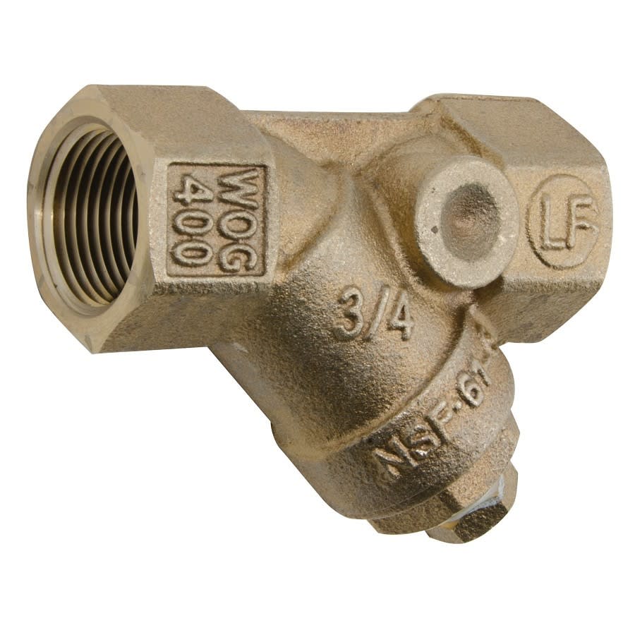 LFS777 Strainer, 1 in, C, Brass