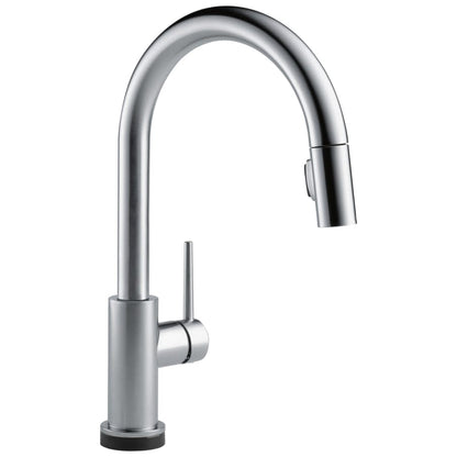 Trinsic VoiceIQ Voice Activated Pull Down Kitchen Faucet with On / Off Touch Activation and Magnetic Docking Spray Head