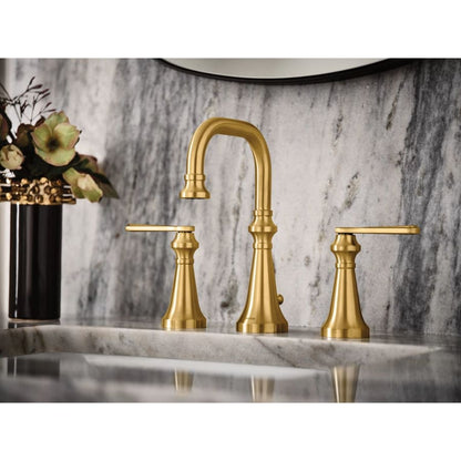 Colinet 1.2 GPM Widespread Bathroom Faucet with Pop-Up Drain Assembly