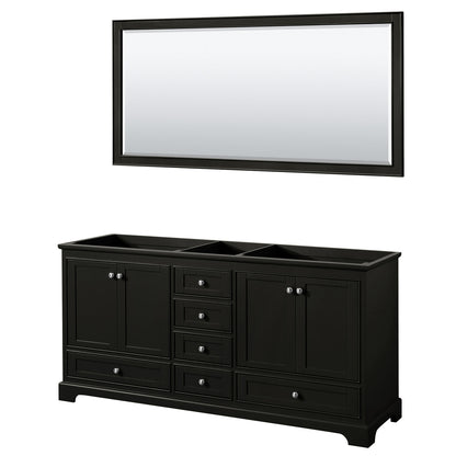 Deborah Double Bathroom Vanity - 71W x 34.25H x 21.5D