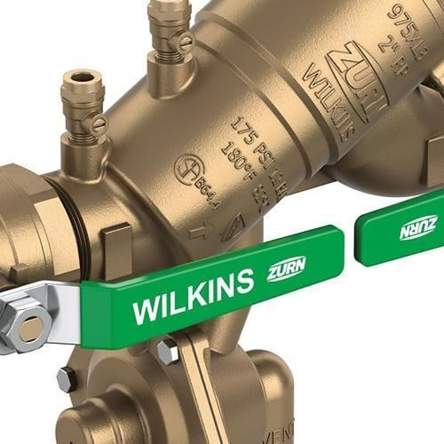 975XL3 Reduced Pressure Backflow Preventer, 1-1/4 in, FNPT, Bronze