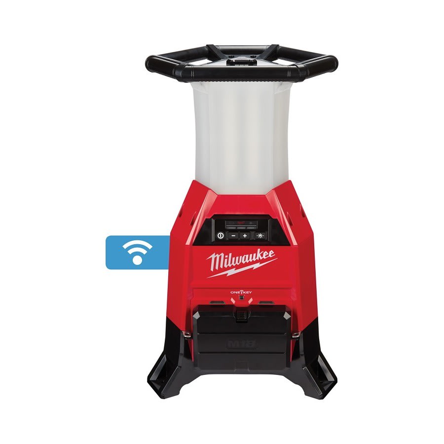 M18™ RADIUS™ Cordless Site Light/Charger With One-Key™ LED Lamp, 18 VDC, Lithium-Ion Battery