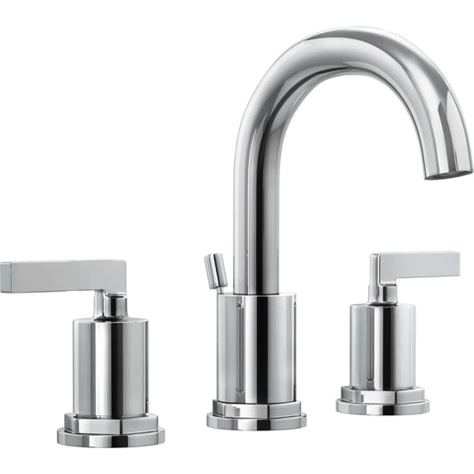 Pixley 1.2 GPM Widespread Bathroom Faucet with Pop-Up Drain Assembly