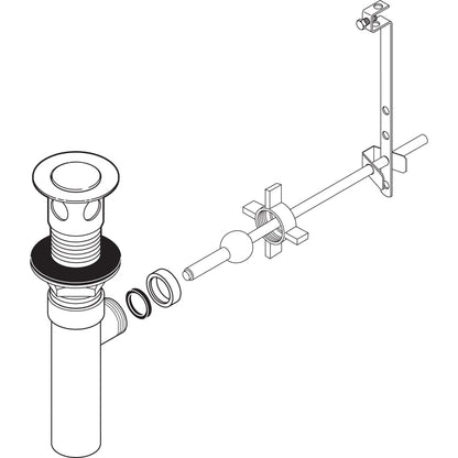 Drain Assembly - Pop-Up