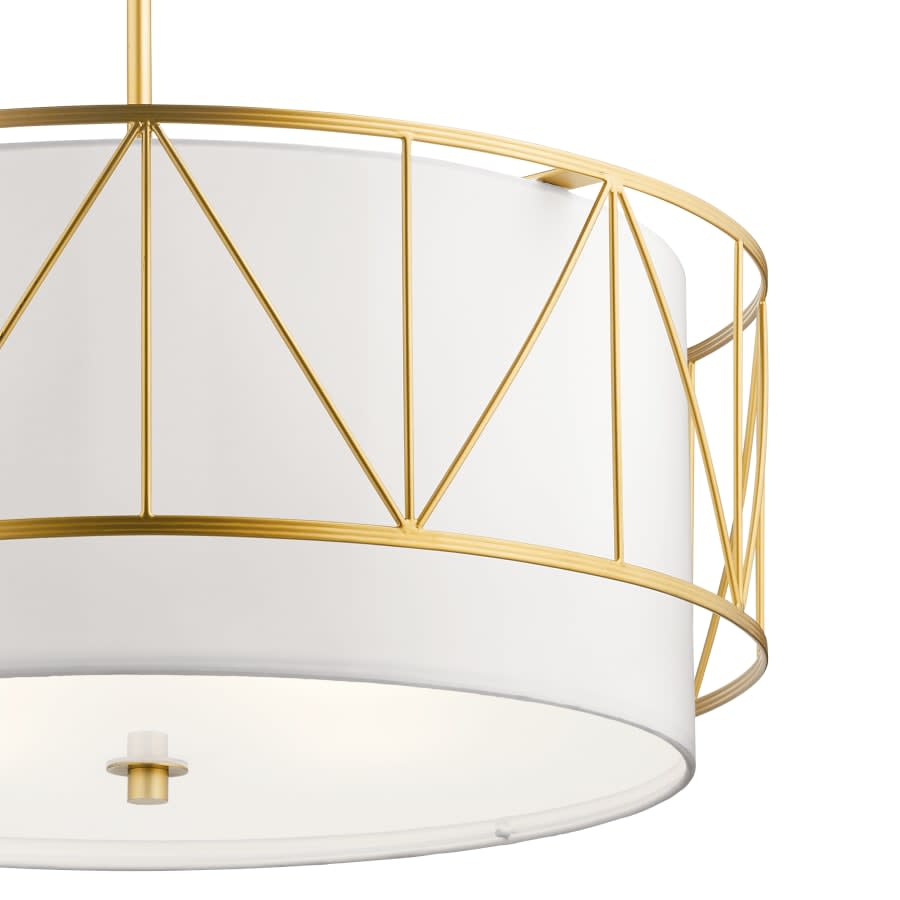 Birkleigh 24" Wide Drum Chandelier