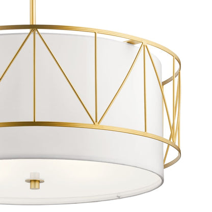 Birkleigh 24" Wide Drum Chandelier