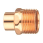 Male Adapter, 3/4 in, Fitting x MNPT, Copper